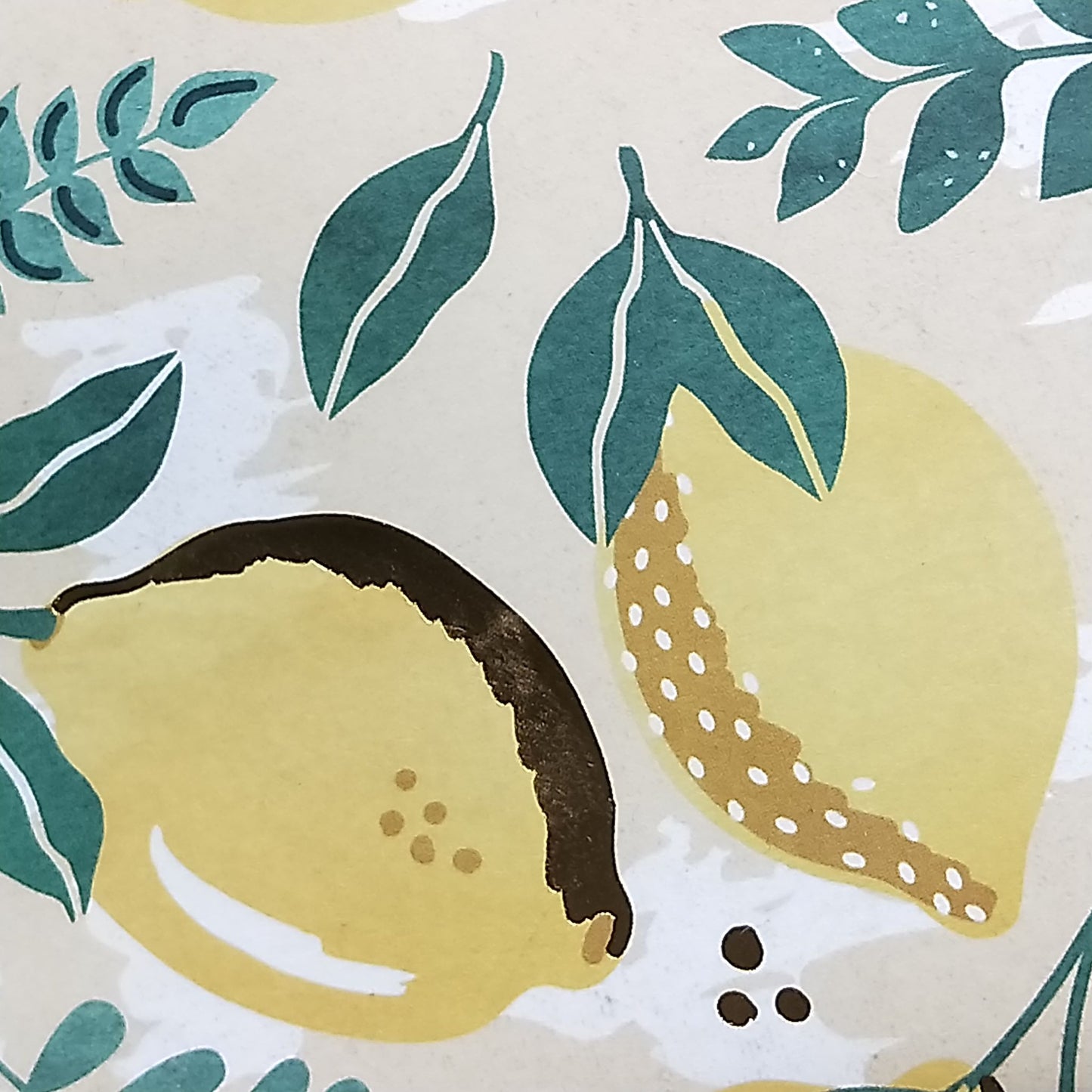 Wilddori 40 sheet Blank Insert - Lemon Leaves