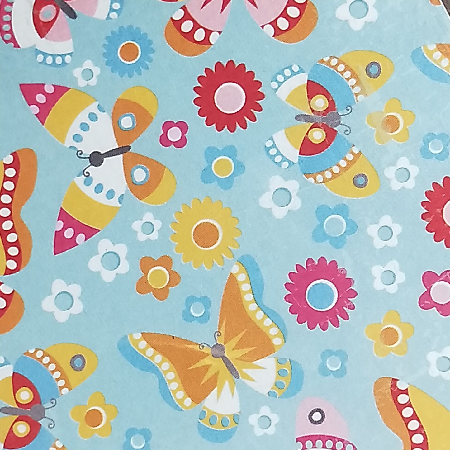 Wilddori 40 sheet Blank Insert - Retro Girl Butterflies
