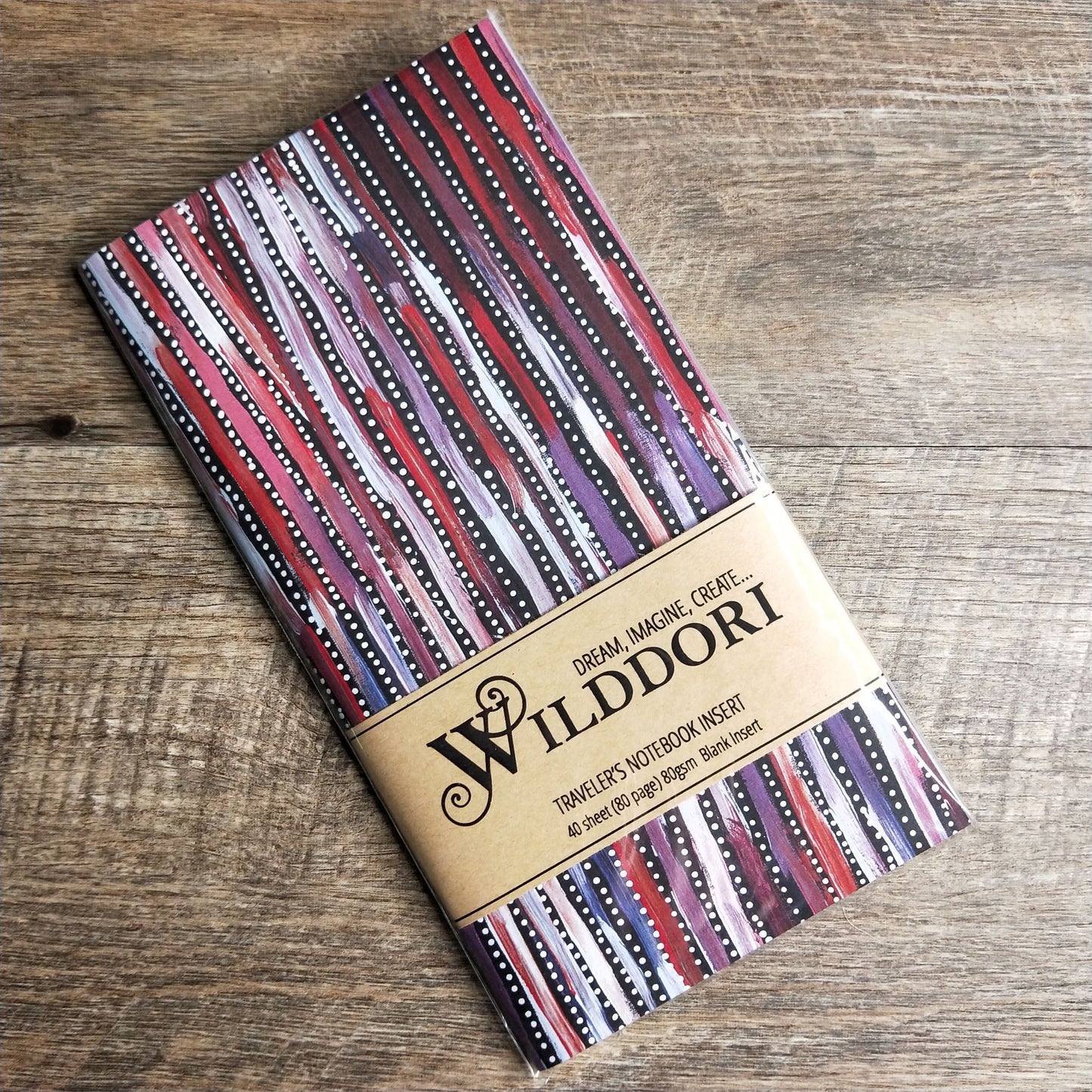 Wilddori 40 sheet Blank Insert - Australian Indigenous Design 7