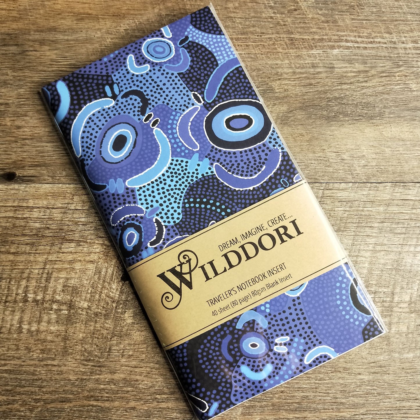 Wilddori 40 sheet Blank Insert - Australian Indigenous Design 11
