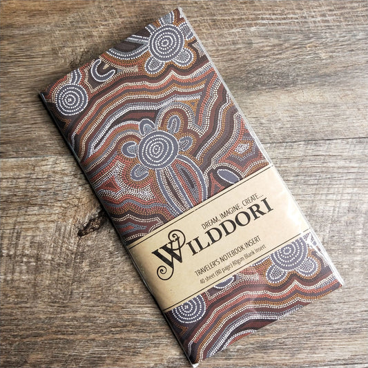 Wilddori 40 sheet Blank Insert - Australian Indigenous Design 20