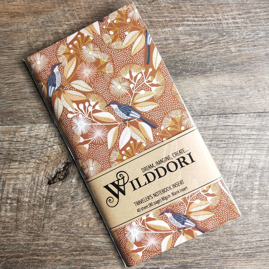 Wilddori 40 sheet Blank Insert - Birds and Blossoms 4
