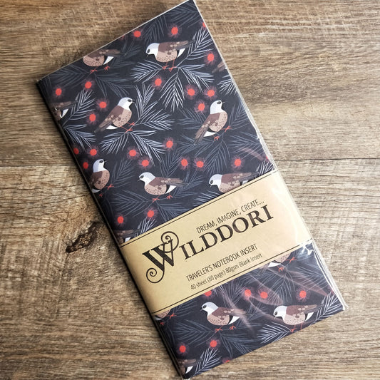 Wilddori 40 sheet Blank Insert - Birds and Blossoms 7