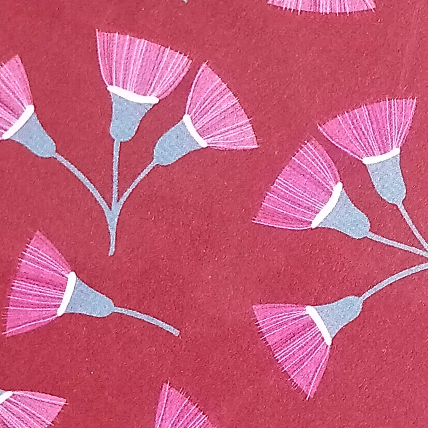 Wilddori 40 sheet Blank Insert - Red Gum Blossom
