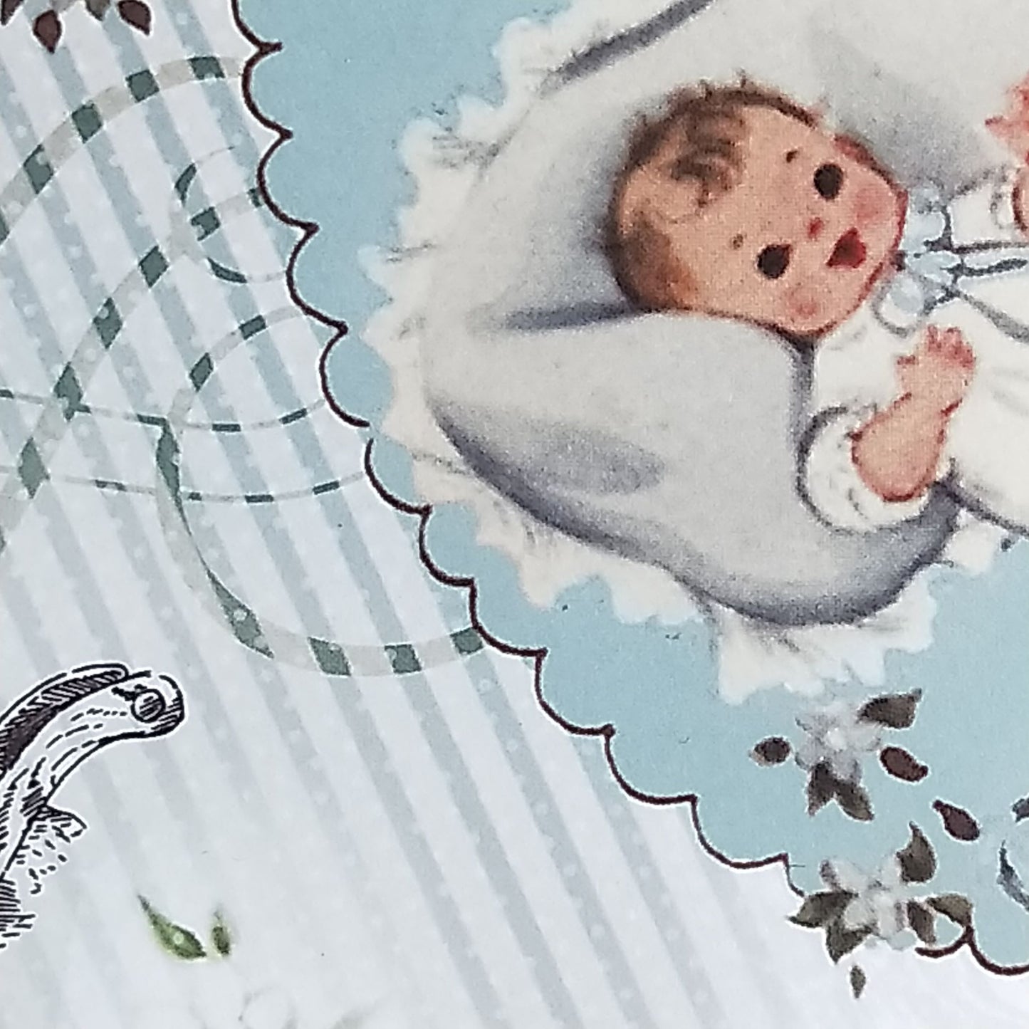 Wilddori 40 sheet Blank Insert - Baby Boy Collage