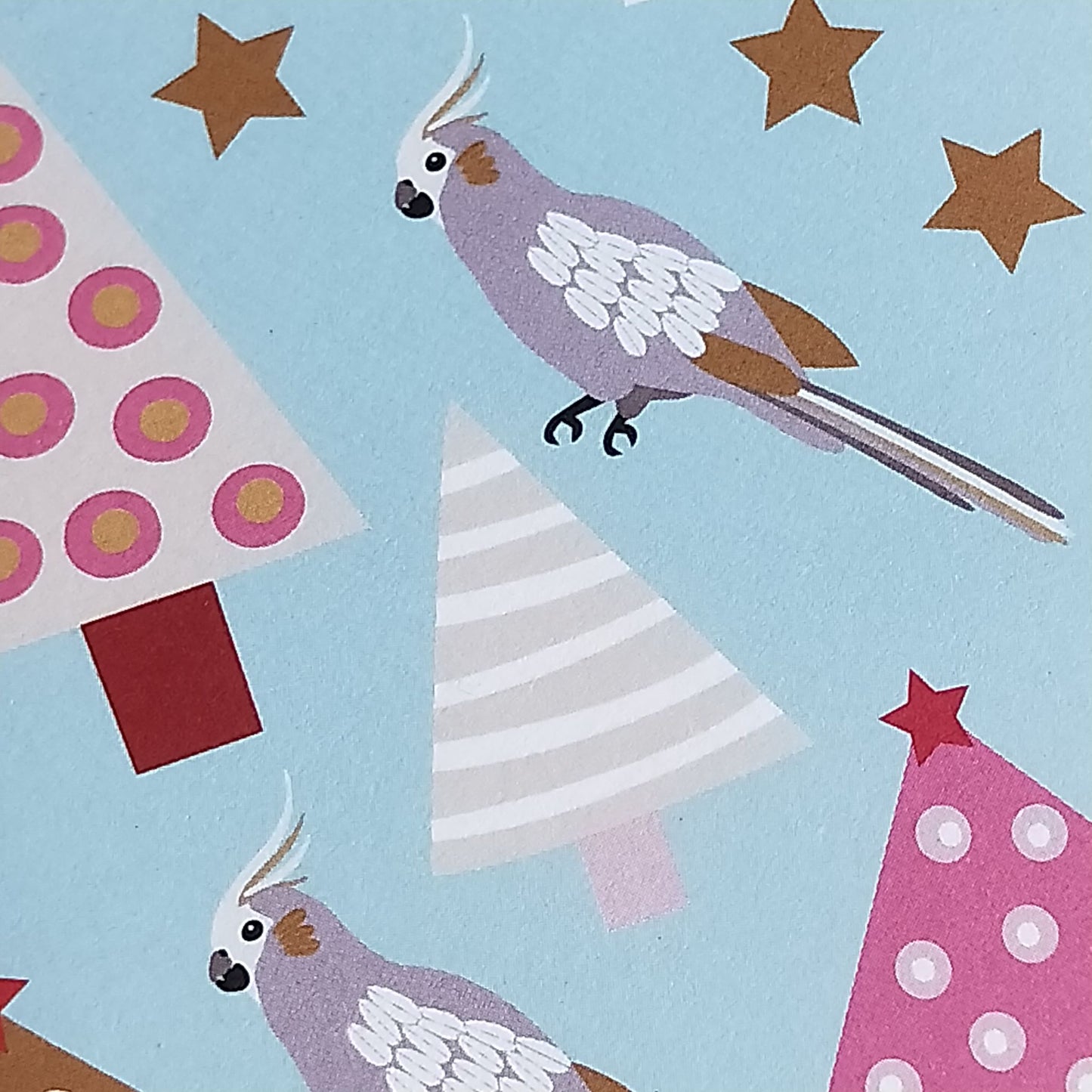 Wilddori 40 sheet Blank Insert - Aussie Christmas Bird Trees