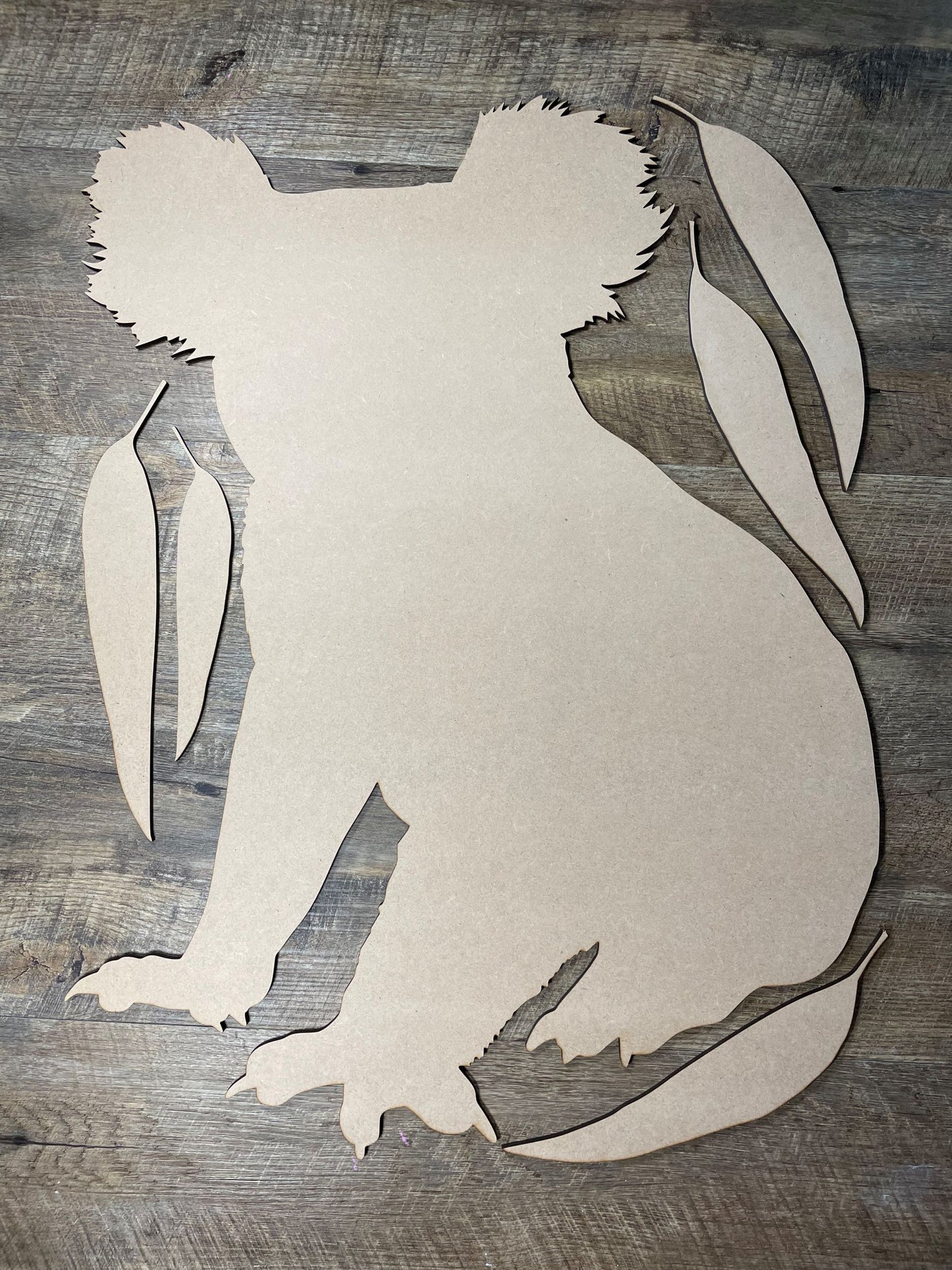 MDF Cutout Koala Set 1