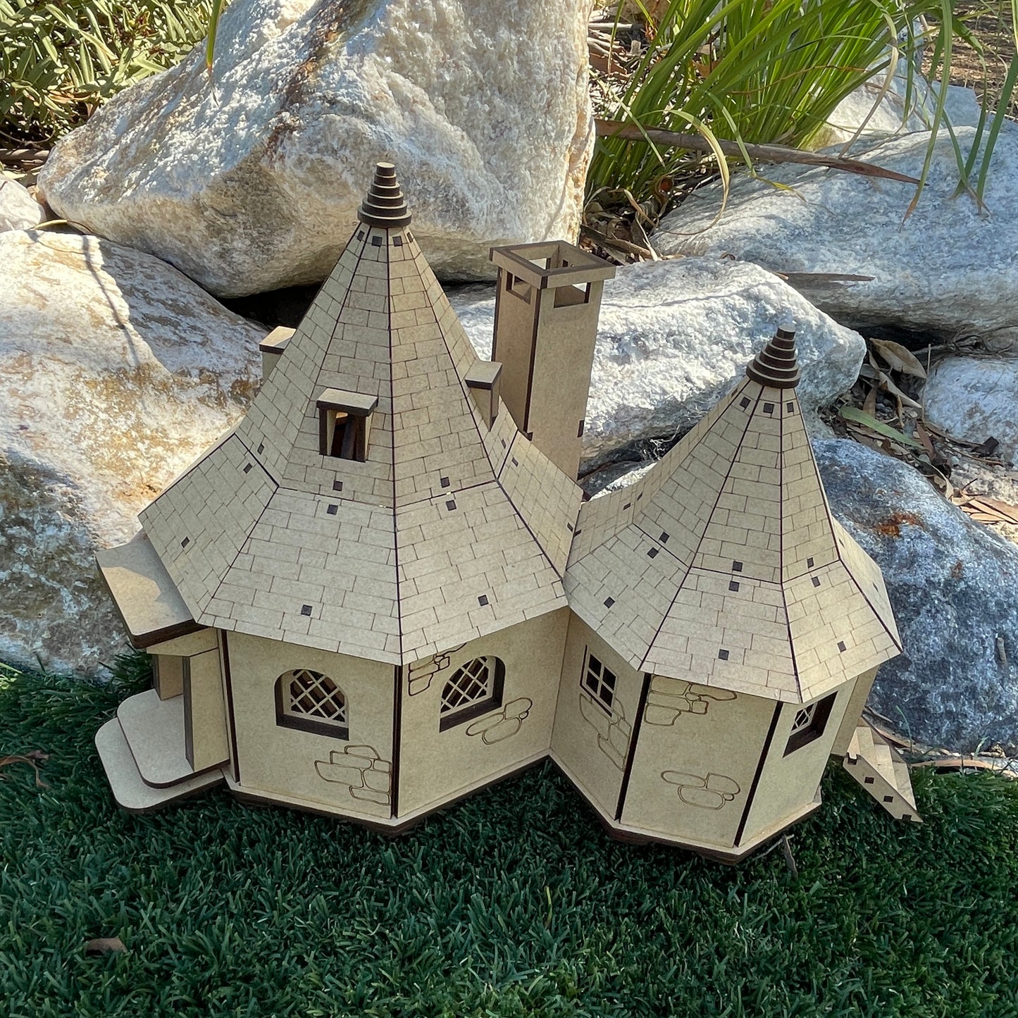 DIY KIT Groundskeeper Hut by the Magical School for Witches and Wizards