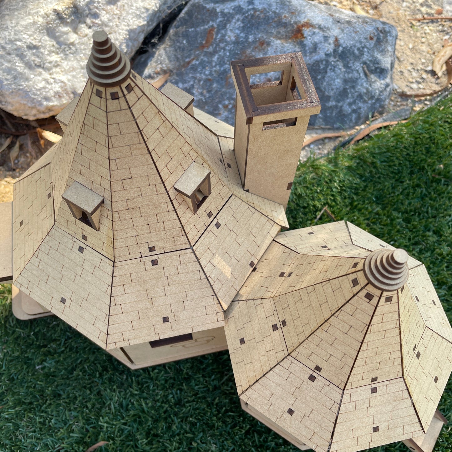 DIY KIT Groundskeeper Hut by the Magical School for Witches and Wizards