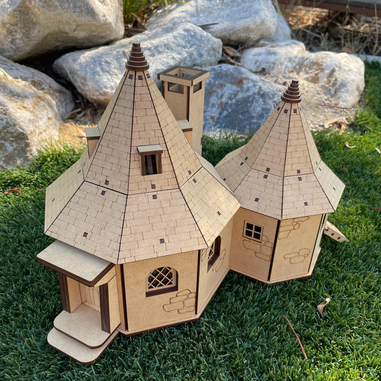 DIY KIT Groundskeeper Hut by the Magical School for Witches and Wizards
