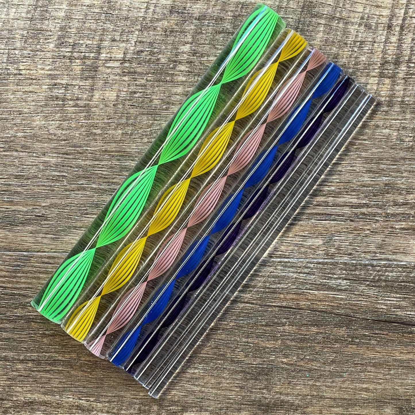 Spiral Acrylic Dotting Rods