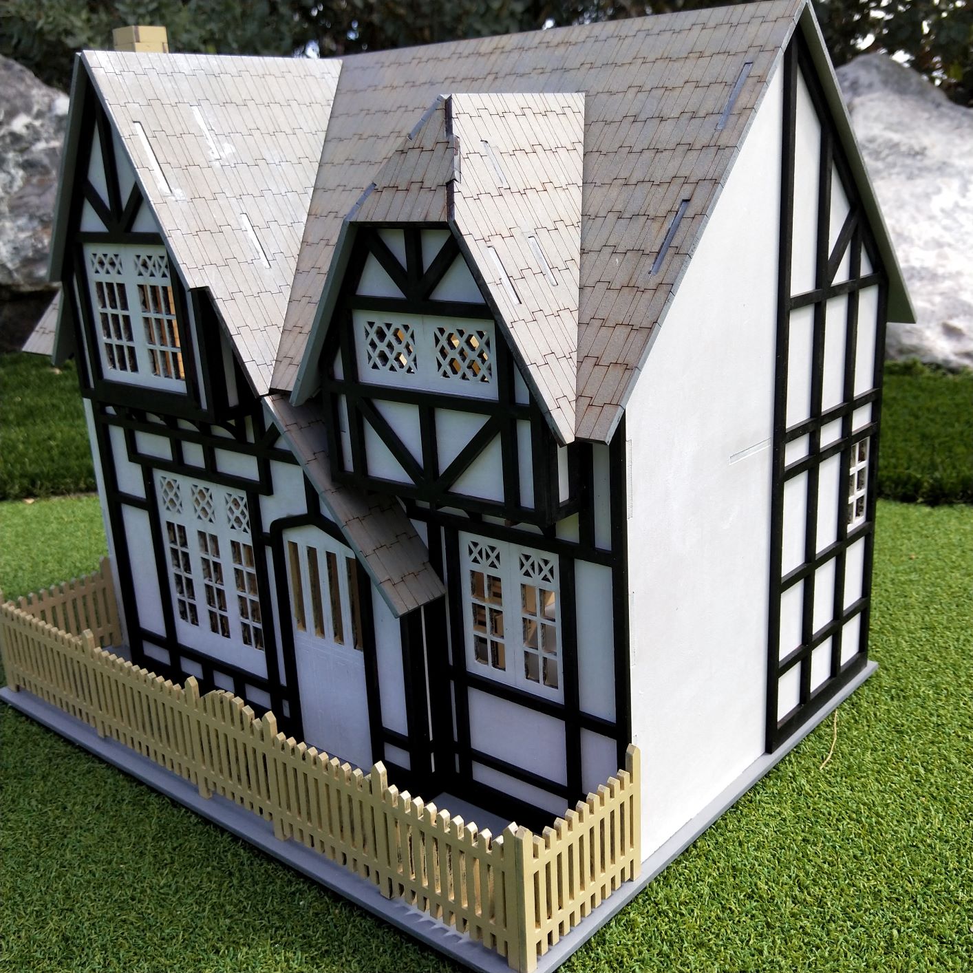 The Little Princess Series 'Louisa Lane Drew' Wooden DIY Dollhouse Kit