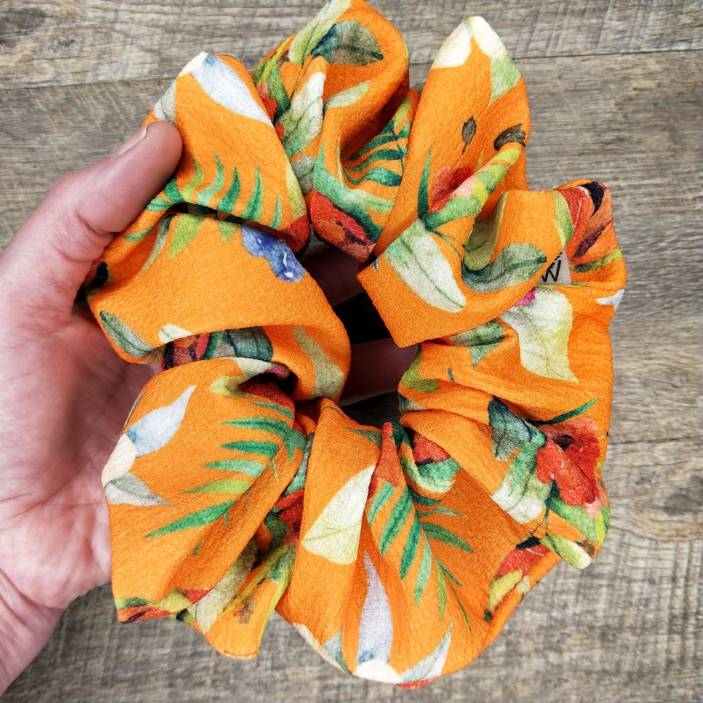 Scrunchies - Orange Tropical