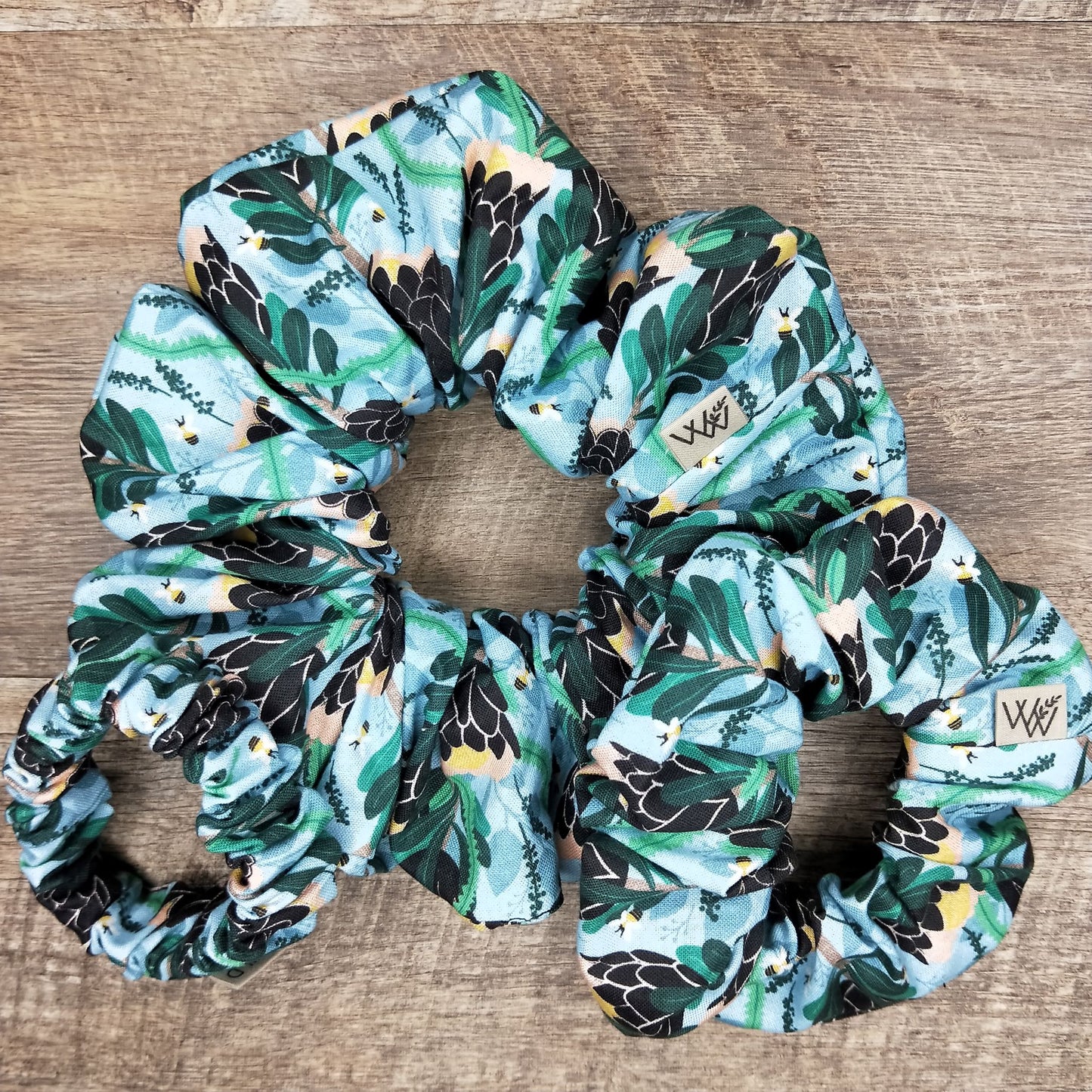 Scrunchies - Blue Protea