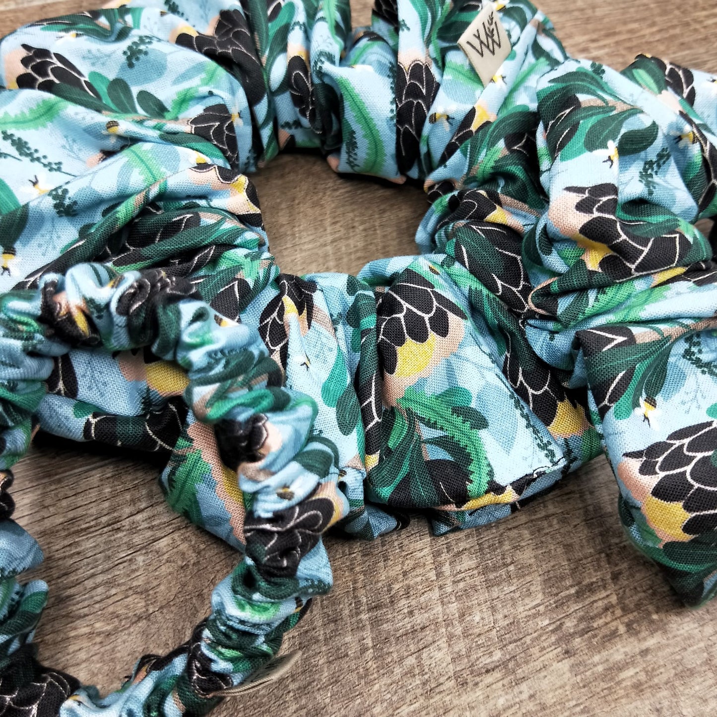 Scrunchies - Blue Protea