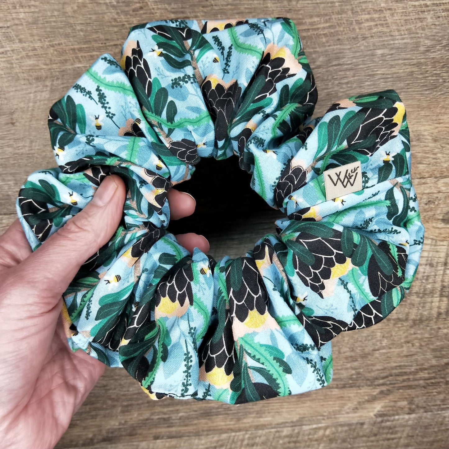 Scrunchies - Blue Protea