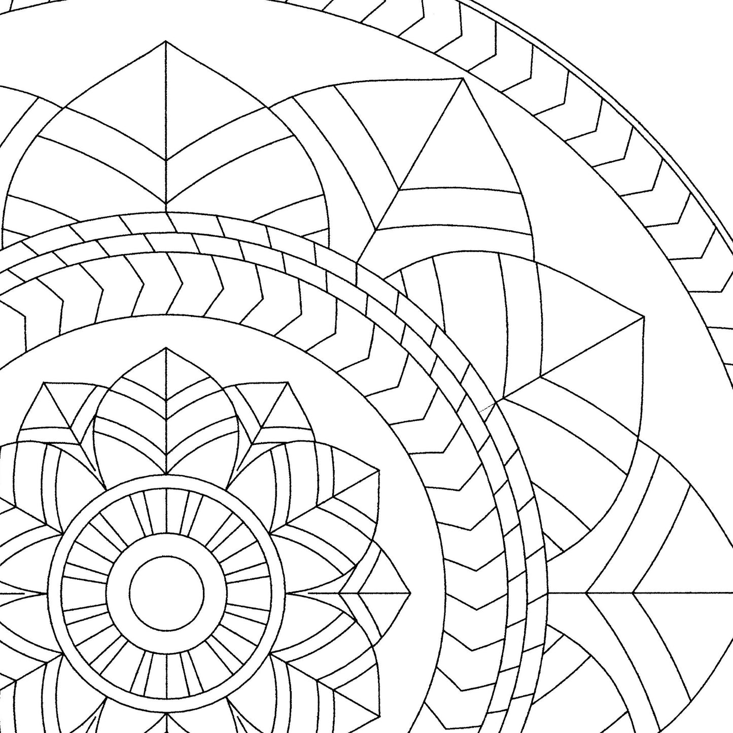 Wilddori Printable Colour In Pages Tribal 5