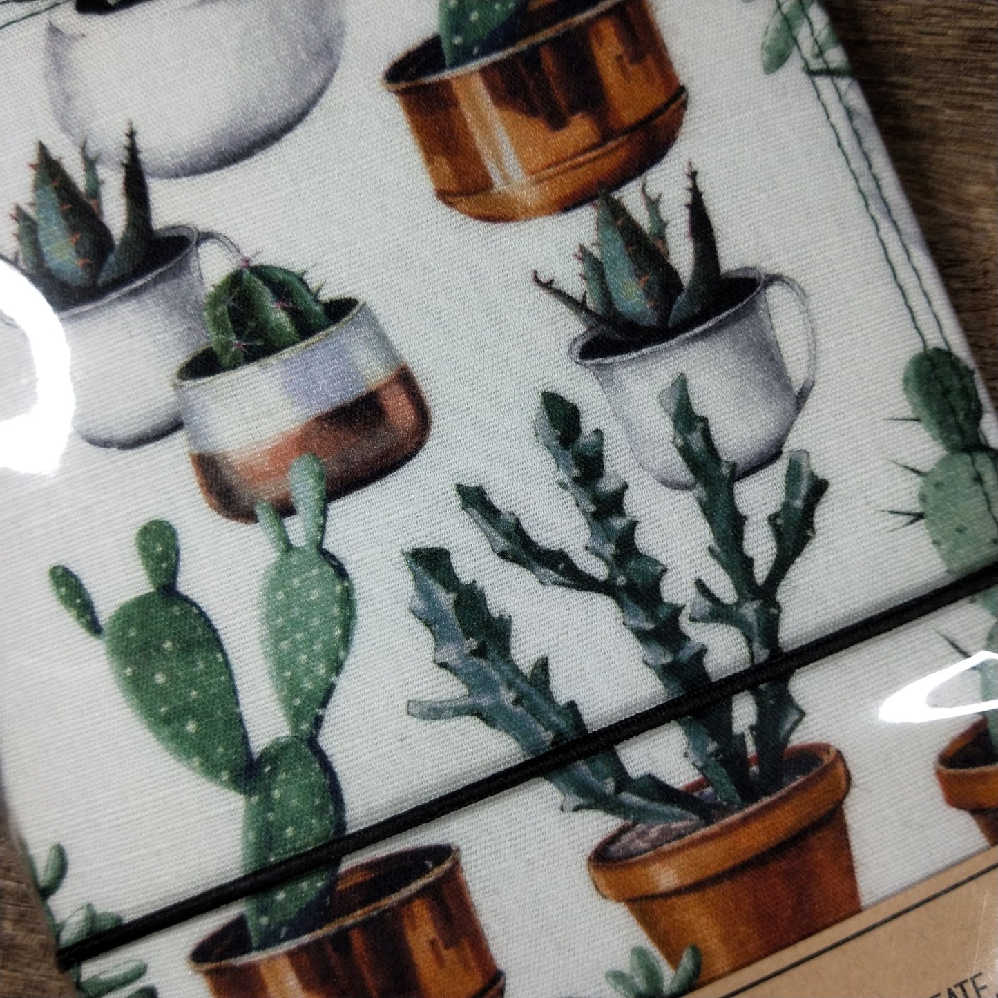 Wilddori Traveler's Notebook Cover Cactus Pots