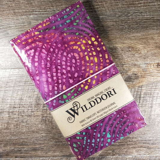 Wilddori Batik Magenta Traveler's Notebook Cover