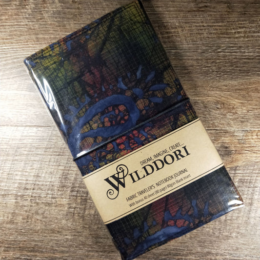 Wilddori Batik Plaid Traveler's Notebook Cover