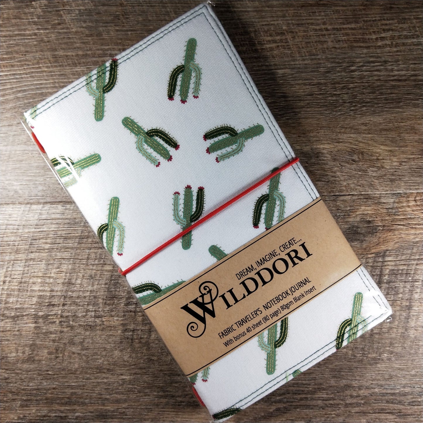 Wilddori Traveler's Notebook Cover Cactus