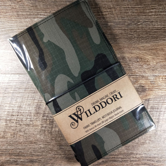 Wilddori Traveler's Notebook Cover Camo