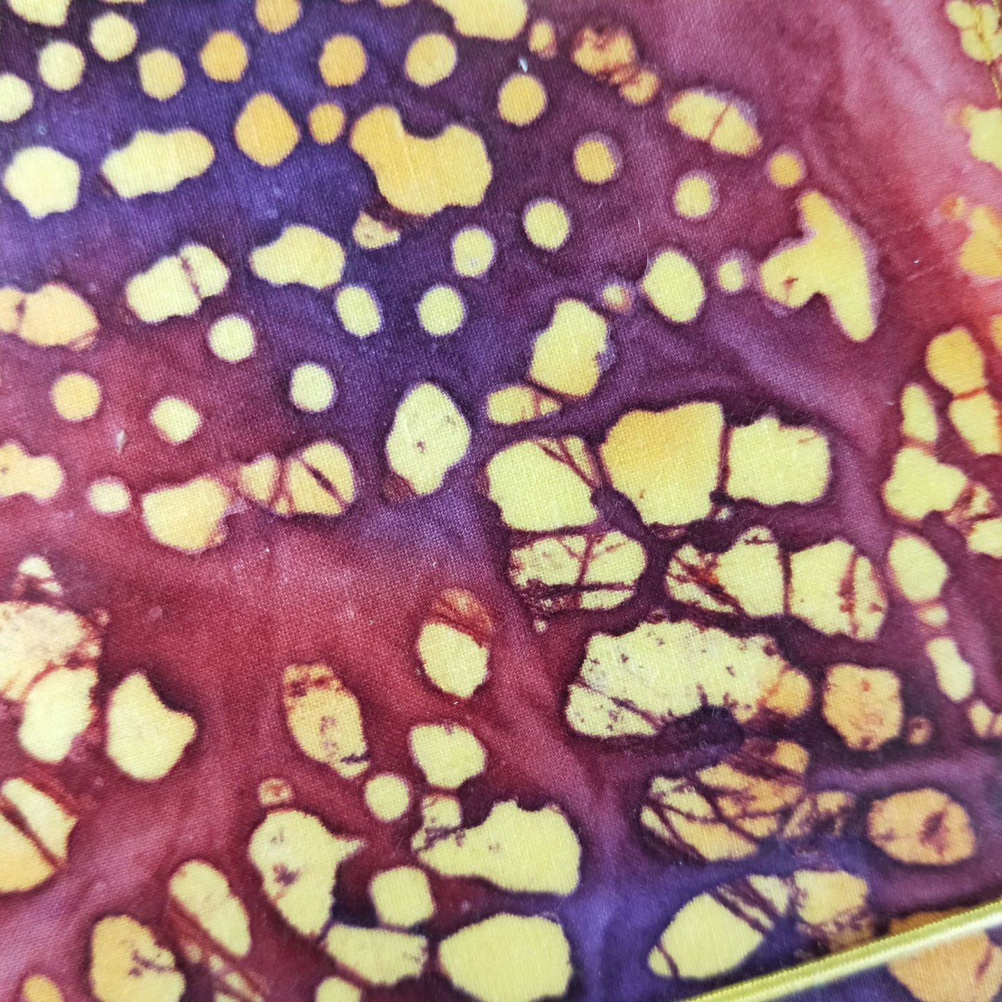 Wilddori Batik Yellow Red Purple Traveler's Notebook Cover