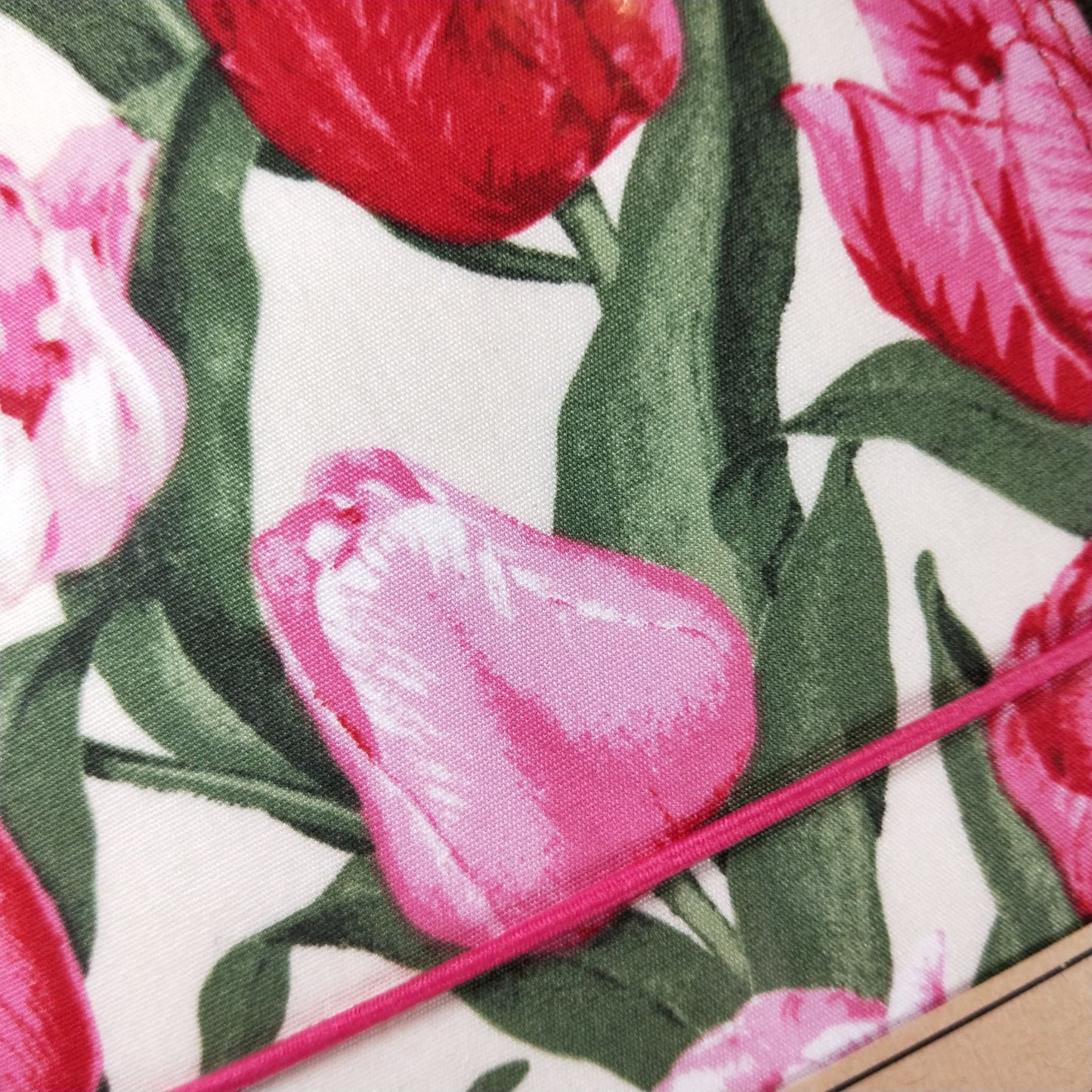 Wilddori Traveler's Notebook Cover Pink Tulips