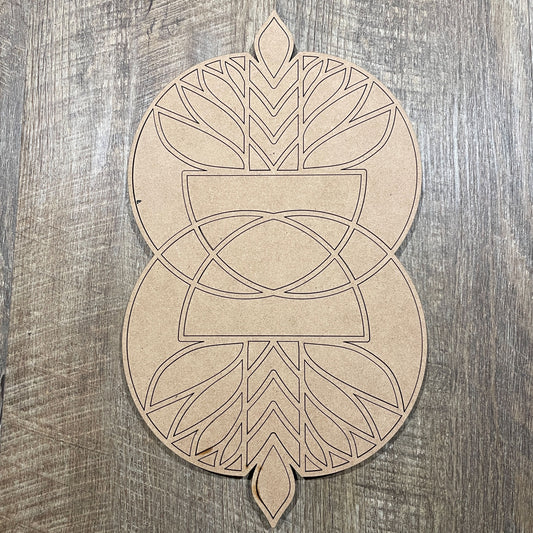 MDF Layered Cutout Mini Reflections 15