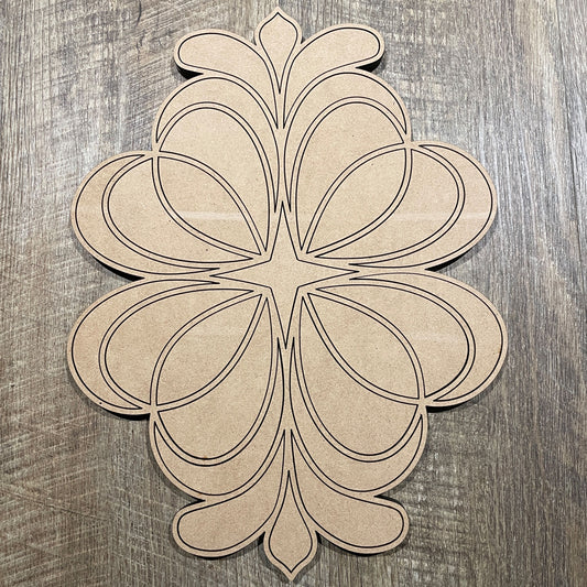 MDF Layered Cutout Mini Reflections 2