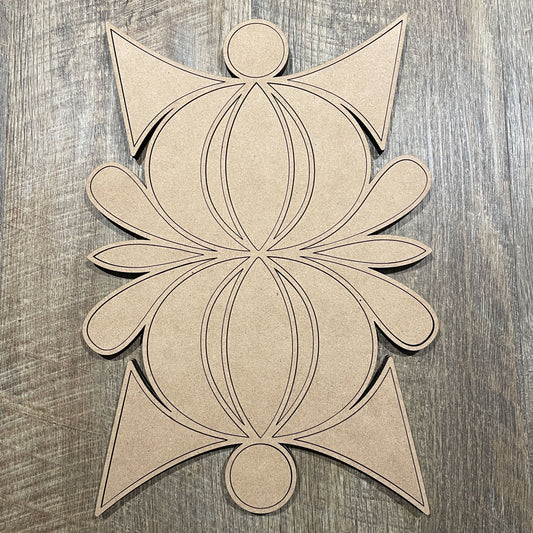 MDF Layered Cutout Mini Reflections 5