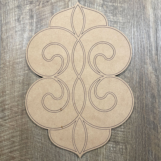 MDF Layered Cutout Mini Reflections 6