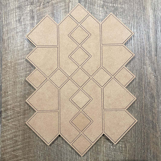 MDF Layered Cutout Mini Reflections 7