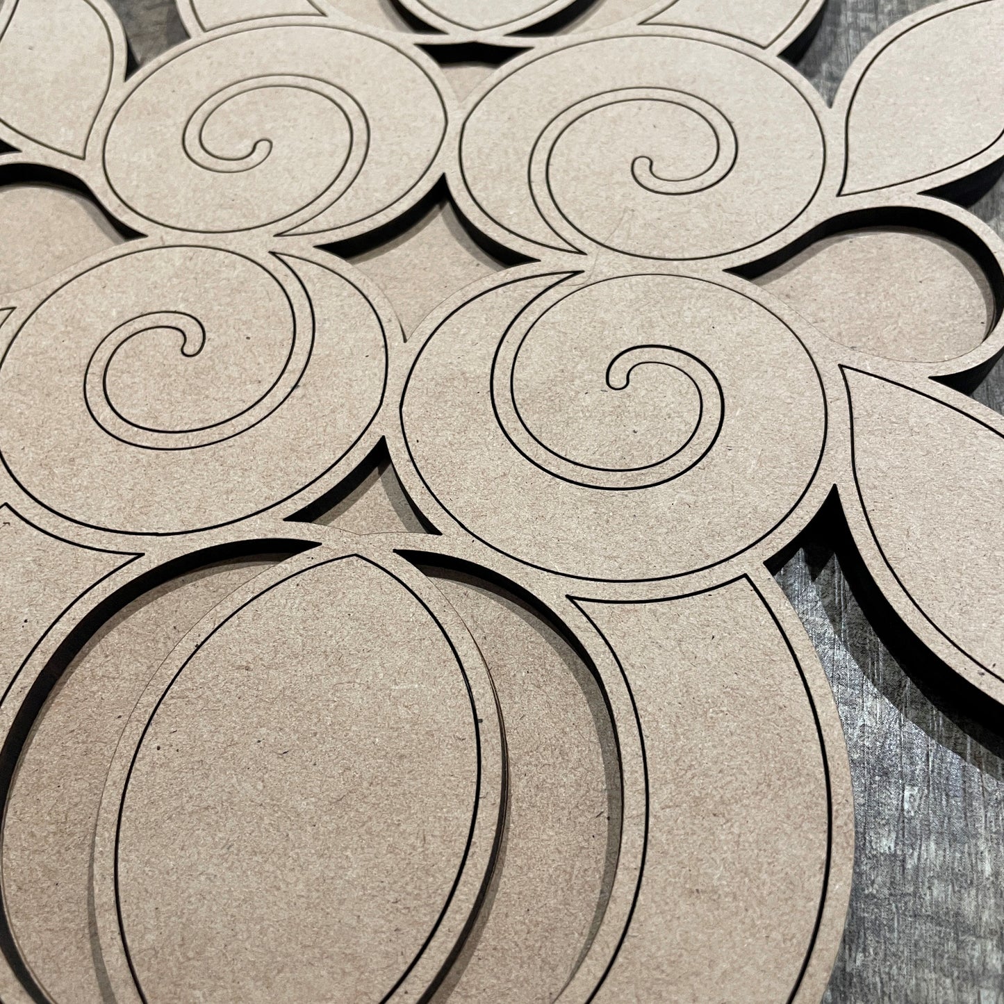MDF Layered Cutout Mini Reflections 14