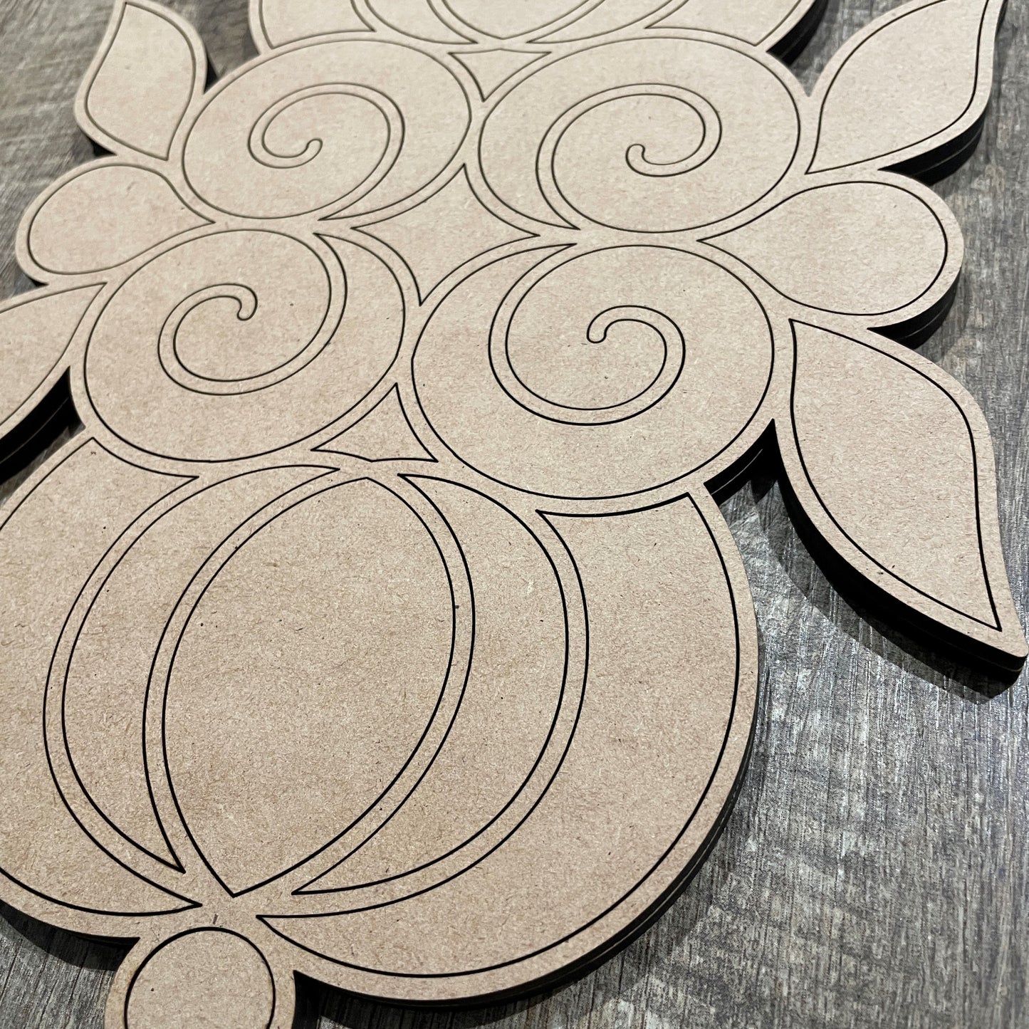 MDF Layered Cutout Mini Reflections 14