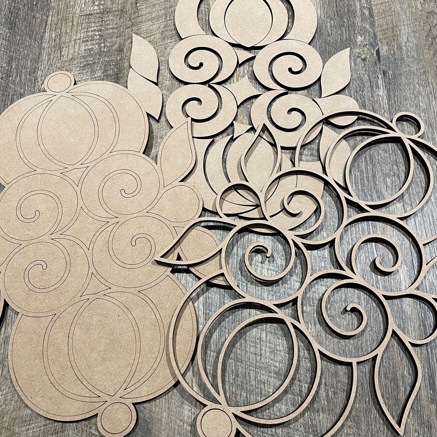 MDF Layered Cutout Mini Reflections 14