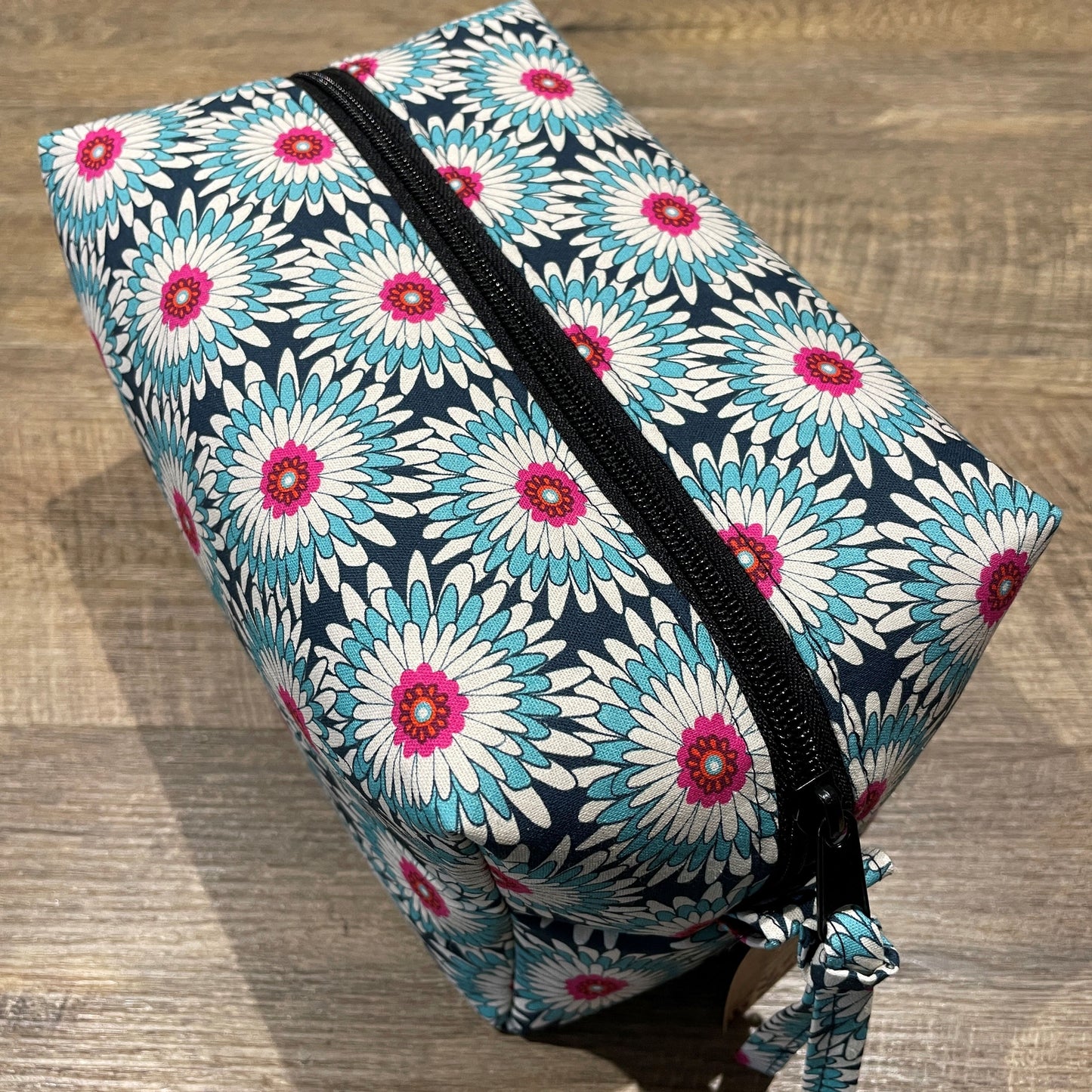 Boxy Makeup Bag - JP Tropical Flora 2