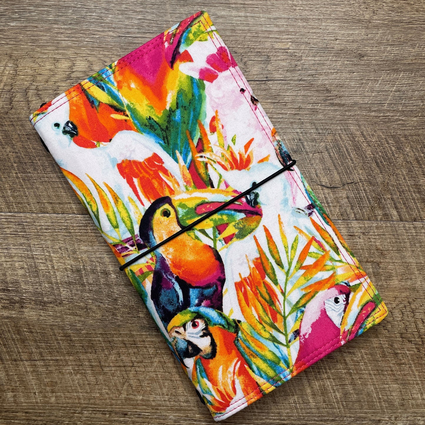 Wilddori Traveler's Notebook Cover Colourful Birds