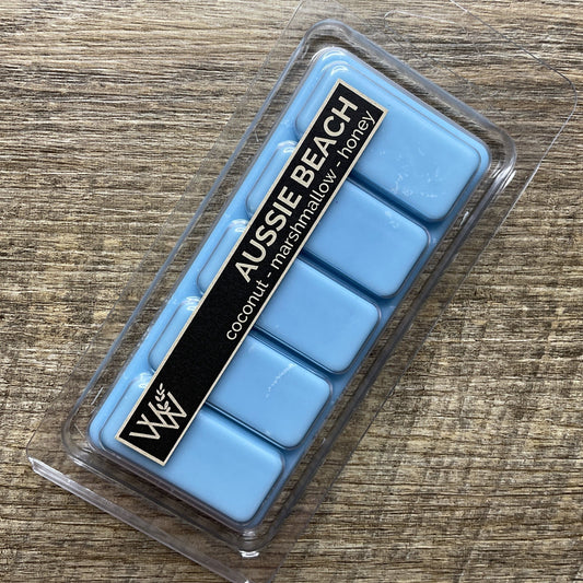 Wild Wicks Soy Wax Snap Bar Melts - Aussie Beach