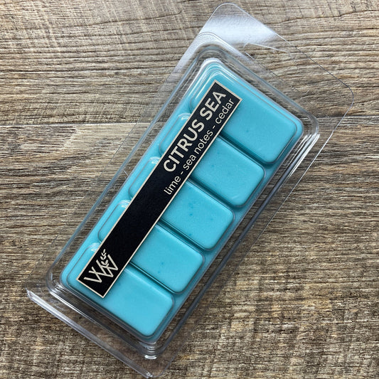 Wild Wicks Soy Wax Snap Bar Melts - Citrus Sea