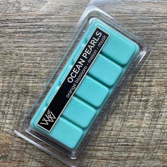 Wild Wicks Soy Wax Snap Bar Melts - Ocean Pearls