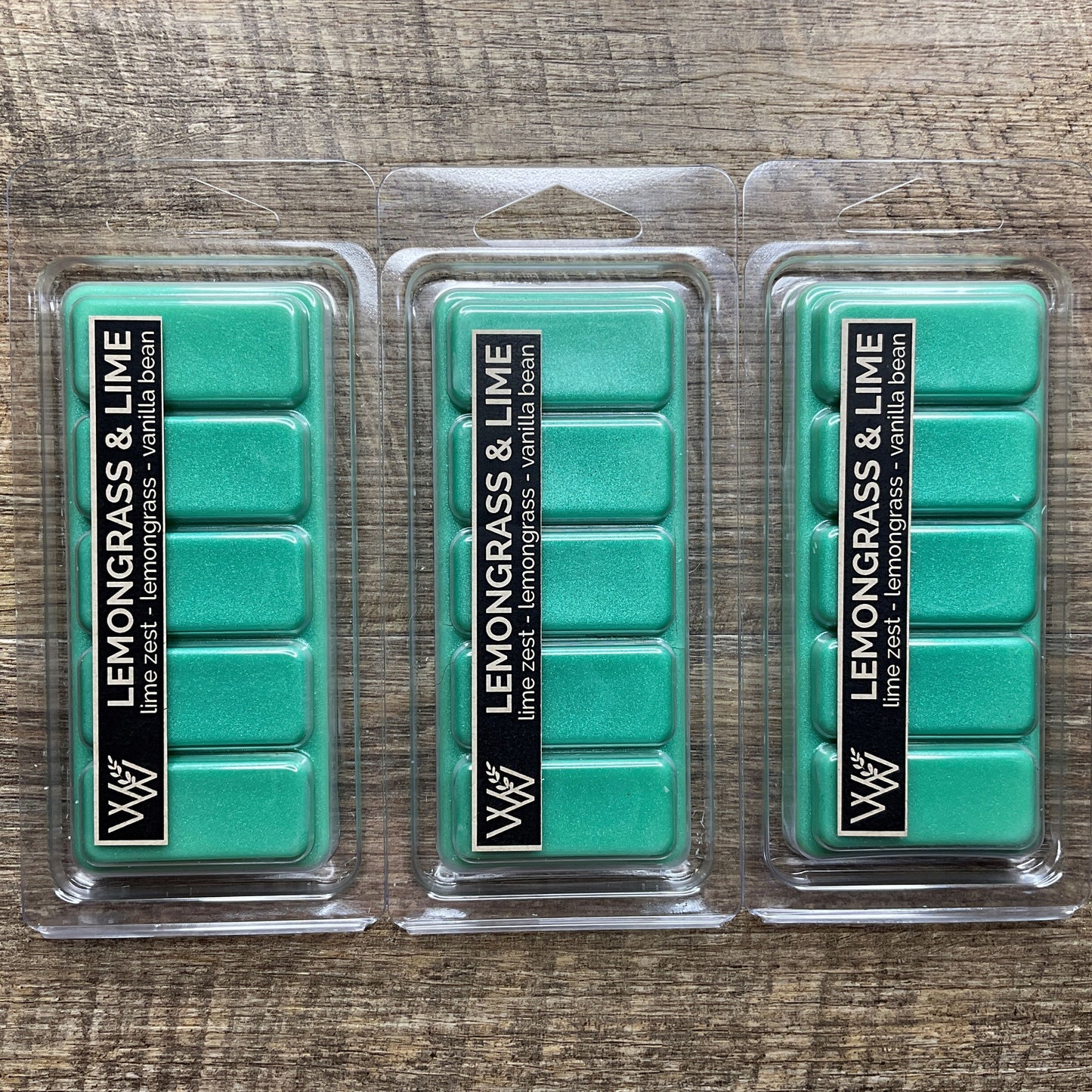 Wild Wicks Soy Wax Snap Bar Melts - Lemongrass & Lime