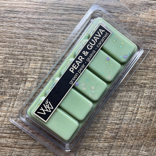 Wild Wicks Soy Wax Snap Bar Melts - Pear & Guava