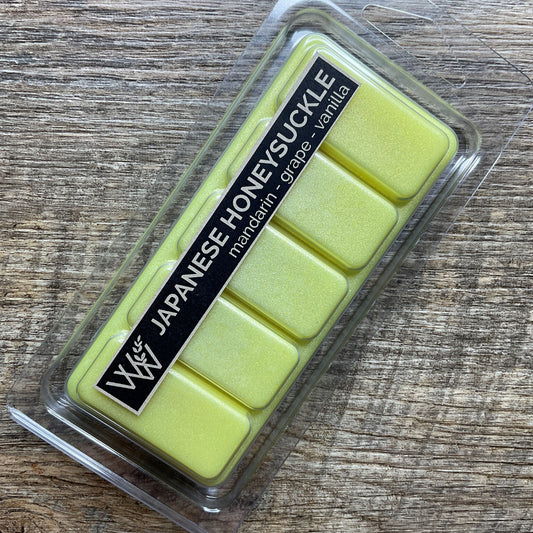 Wild Wicks Soy Wax Snap Bar Melts - Japanese Honeysuckle