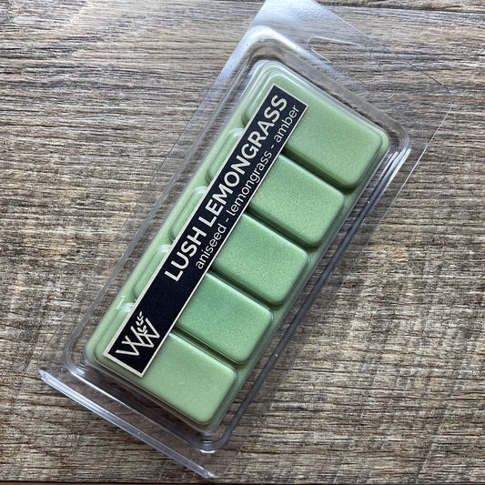 Wild Wicks Soy Wax Snap Bar Melts - Lush Lemongrass