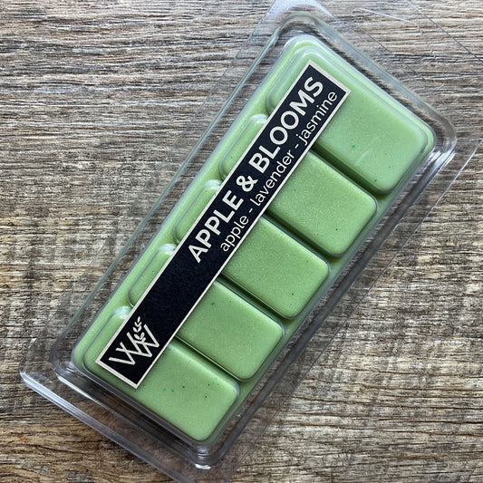 Wild Wicks Soy Wax Snap Bar Melts - Apple & Blooms