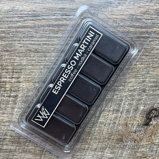 Wild Wicks Soy Wax Snap Bar Melts - Espresso Martini