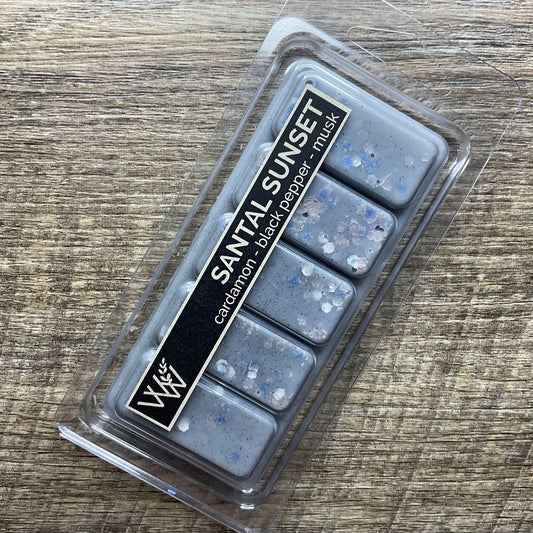 Wild Wicks Soy Wax Snap Bar Melts - Santal Sunset