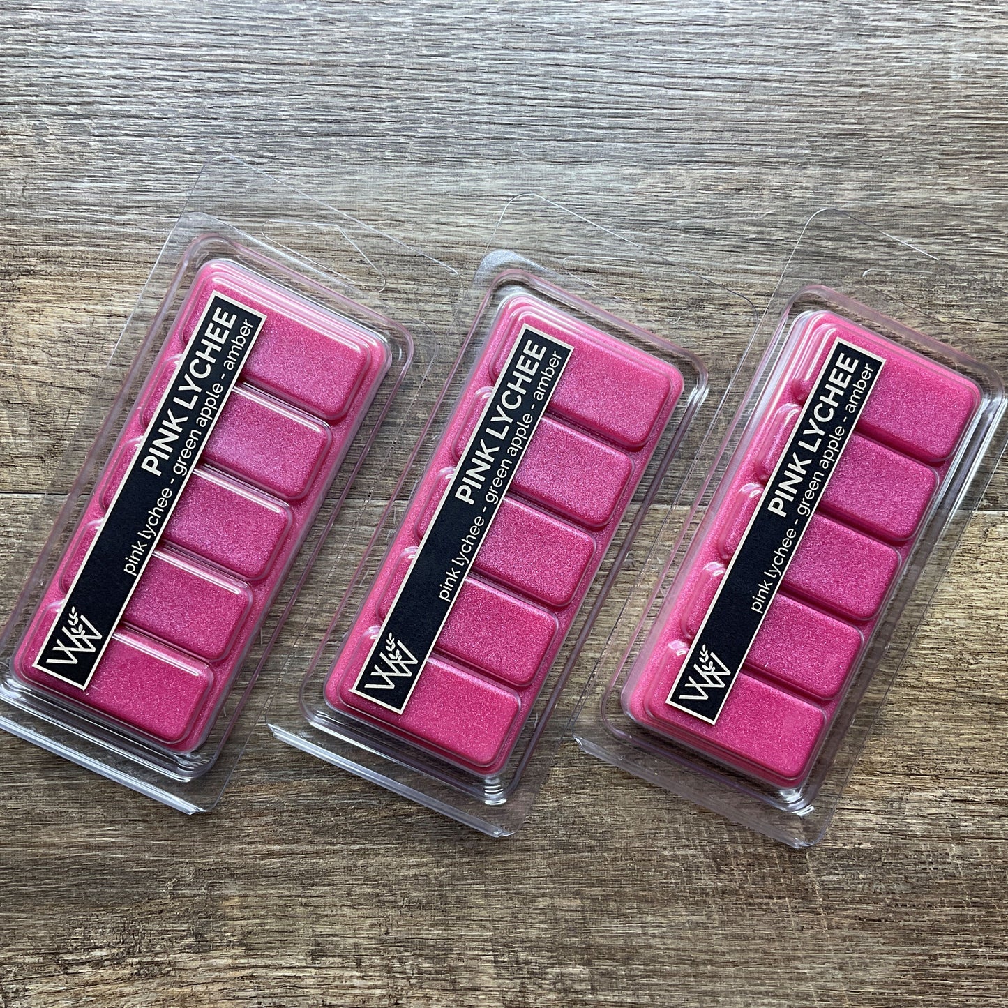 Wild Wicks Soy Wax Snap Bar Melts - Pink Lychee