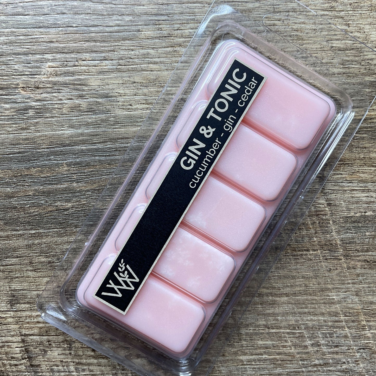 Wild Wicks Soy Wax Snap Bar Melts - Gin & Tonic